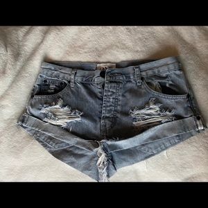 One X Teaspoon Bandits Shorts